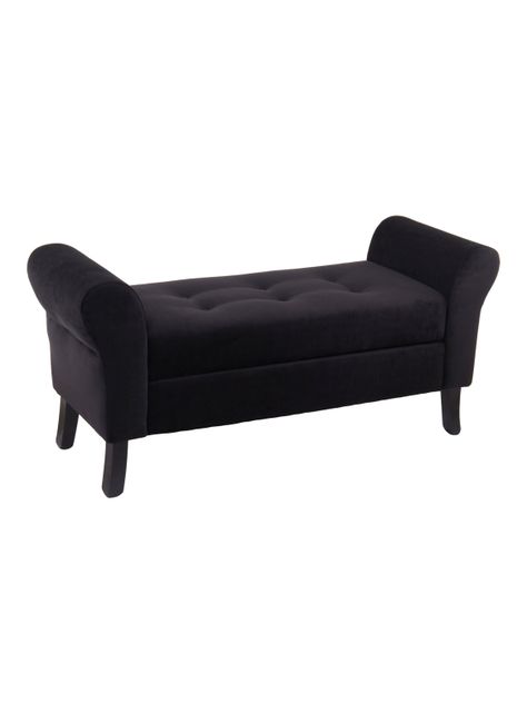 Banqueta Baúl Lua Felpa-2