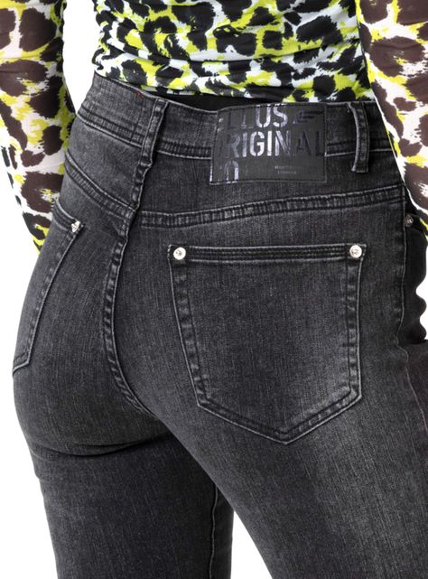 Jeans Jess Tiro Medio Full Proceso Dark Gray-2