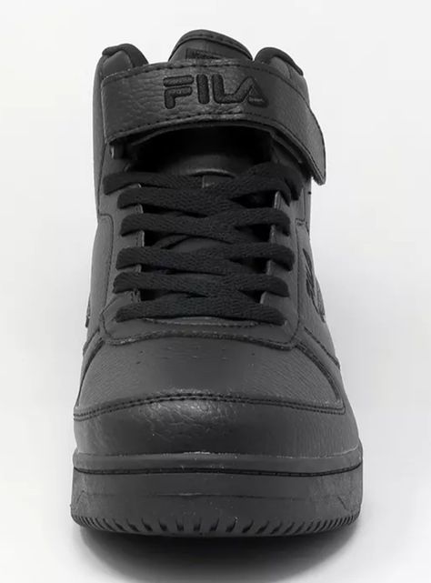 Zapatilla Urbana Black A-High Caña y Velcro Hombre-2