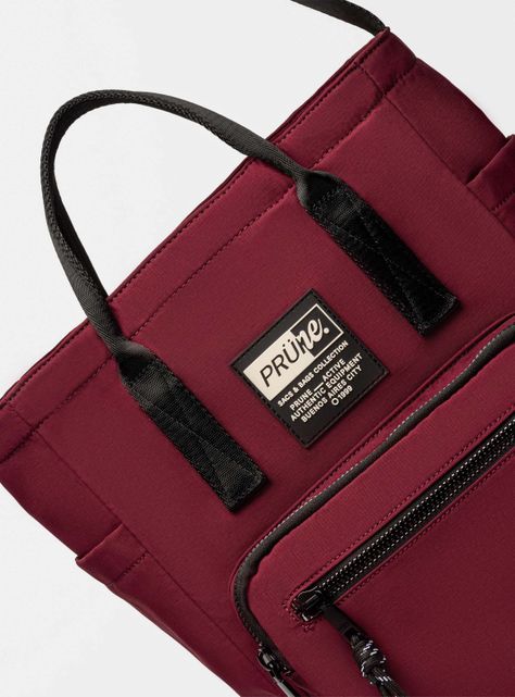 Bolso al Hombro Forest en Nylon Rojo-2