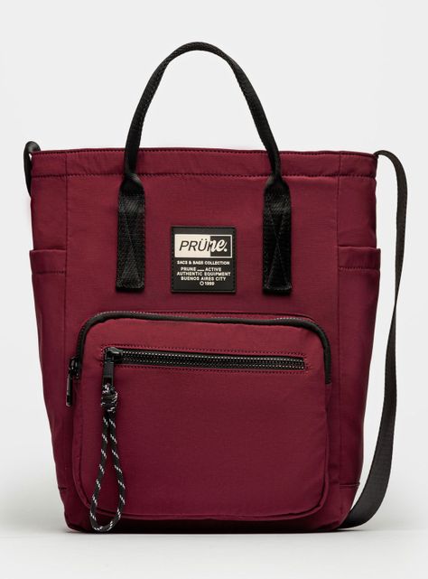 Bolso al Hombro Forest en Nylon Rojo-0