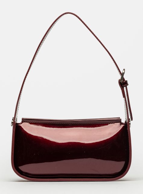 Cartera al Hombro Leaf Rojo-0