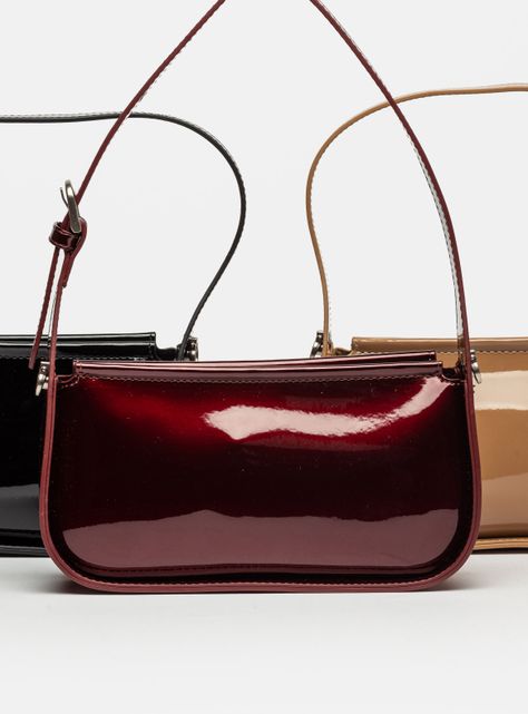 Cartera al Hombro Leaf Rojo-2