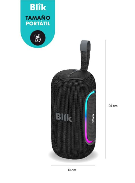 Parlante Bluetooth 50W RMS Hypebass Negro-1