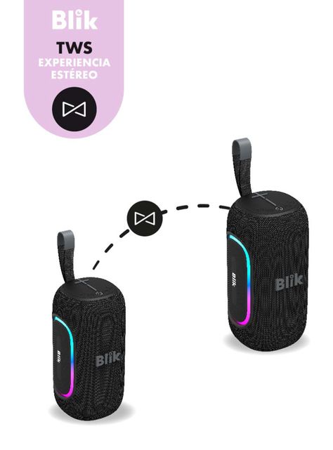 Parlante Bluetooth 50W RMS Hypebass Negro-5