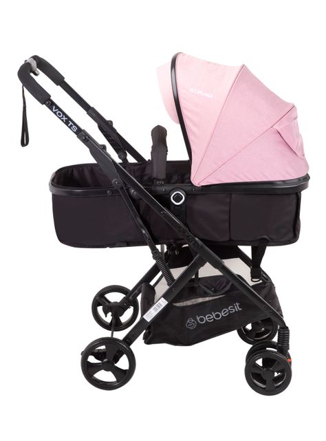 Coche Travel System Vox Rosado Bebesit-3