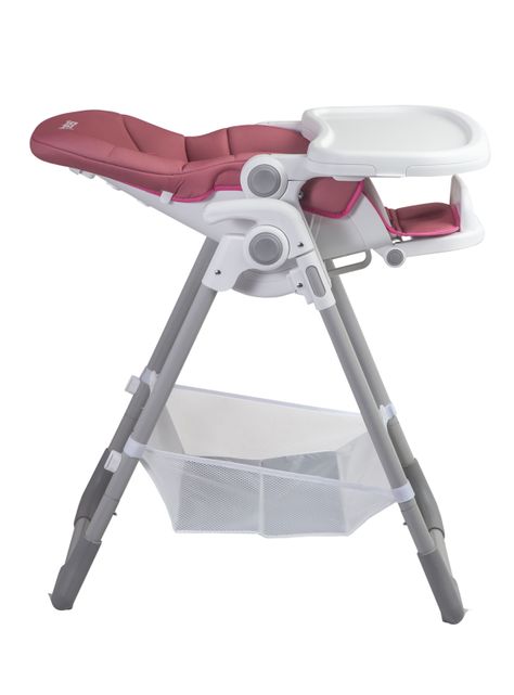 Silla de Comer Desmontable Snack LX Rosada Bebesit-3