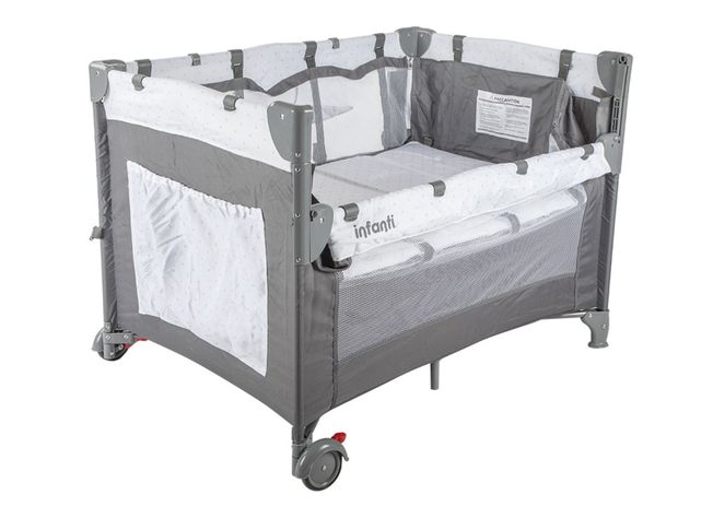 Cuna Playard Always Together Marengo Infanti-0