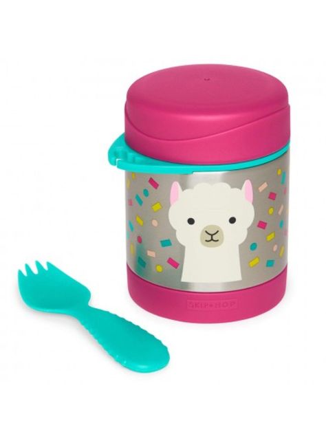 Termo Zoo Llama Acero Skip Hop-2