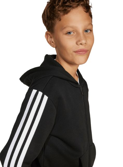 Polerón Essentials 3 Stripes Hoodie Kids-3