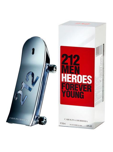 Perfume Carolina Herrera 212 Heroes Man EDT 90 ml + Muestra 1.5 ml-2