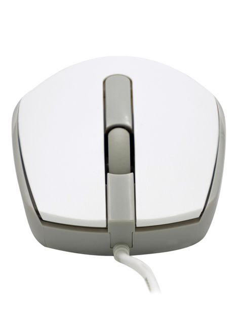 Mouse Alámbrico M10 Blanco-2