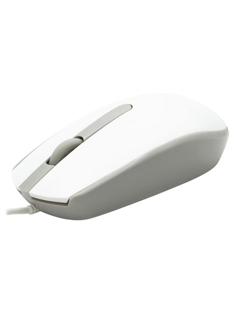 Mouse Alámbrico M10 Blanco-1