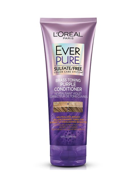 Acondicionador Ever pure Purple Brass Toning 200 ml-1