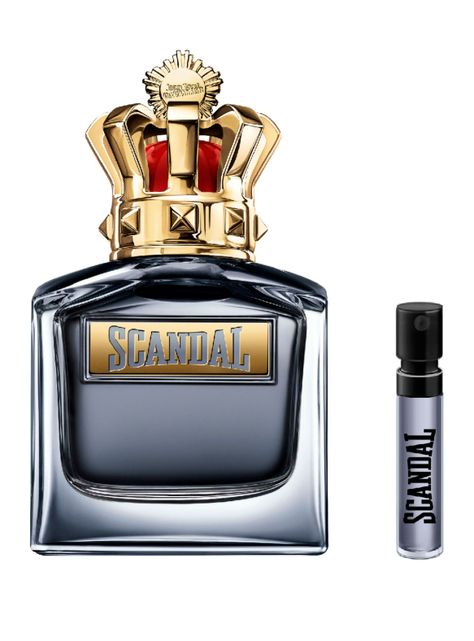 Perfume Hombre Scandal Pour Homme For Him EDT 100 ml + Muestra 1.5 ml-0