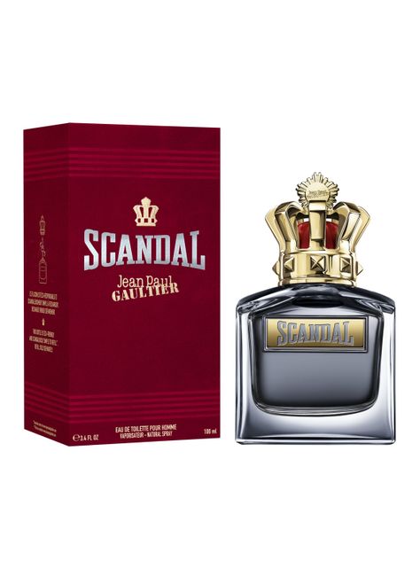 Perfume Hombre Scandal Pour Homme For Him EDT 100 ml + Muestra 1.5 ml-1