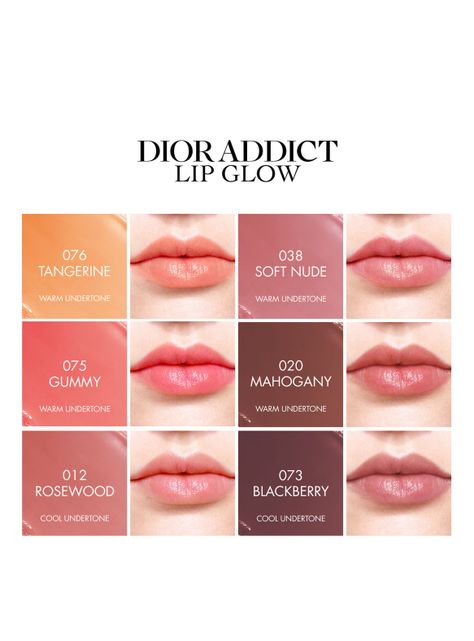 Dior Addict Lip Glow 076 Tangerine Subtono Cálido 3.20g-4
