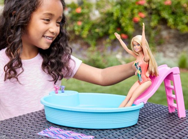 Muñeca Barbie Piscina Glam-4