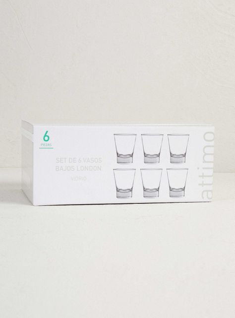 Set 6 Vasos London Bajo 400 ml-3