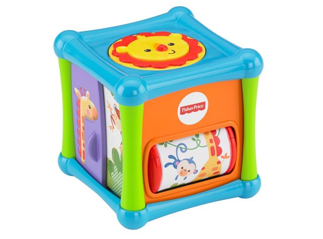 Juguete de Aprendizaje Cubo Animalitos Divertidos Fisher Price-0