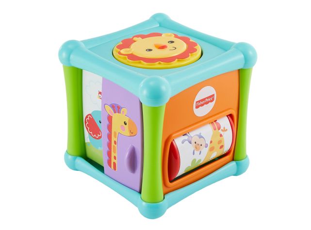Juguete de Aprendizaje Cubo Animalitos Divertidos Fisher Price-3