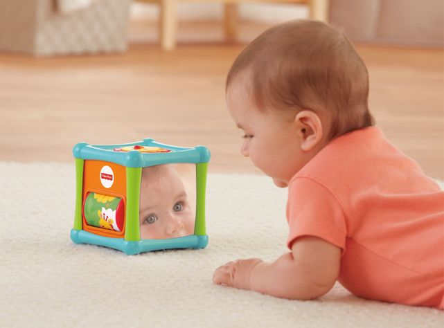 Juguete de Aprendizaje Cubo Animalitos Divertidos Fisher Price-4