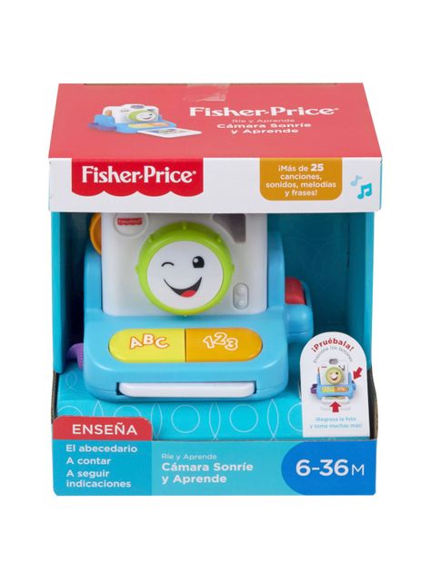 Juguete Fisher Price de Aprendizaje Cámara Sonríe y Aprende-2