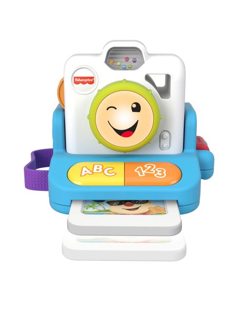 Juguete Fisher Price de Aprendizaje Cámara Sonríe y Aprende-0