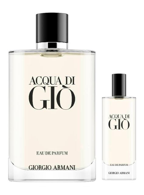 Set Perfume Acqua Di Giò EDP Hombre 200ml + 15ml Giorgio Armani-0
