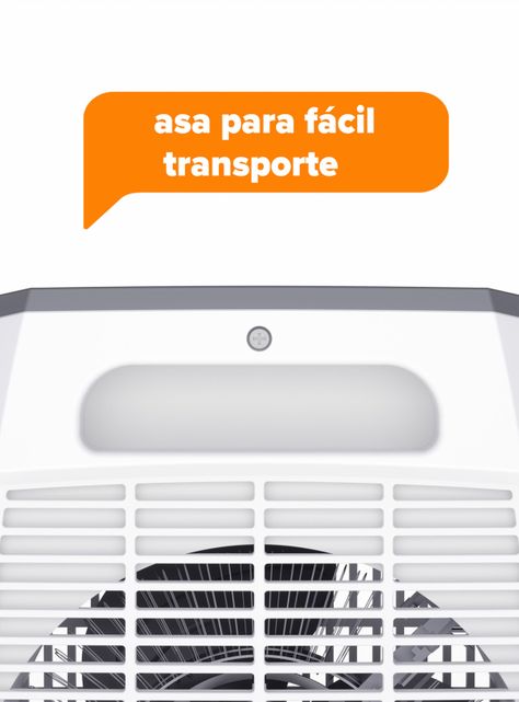 Termoventilador 2000W TV500 Blanco-4