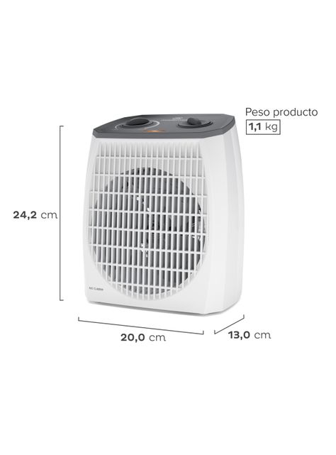 Termoventilador 2000W TV500 Blanco-1