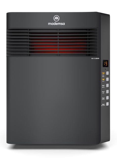 Estufa Infrarrojo 1500W INF10 Negro-0