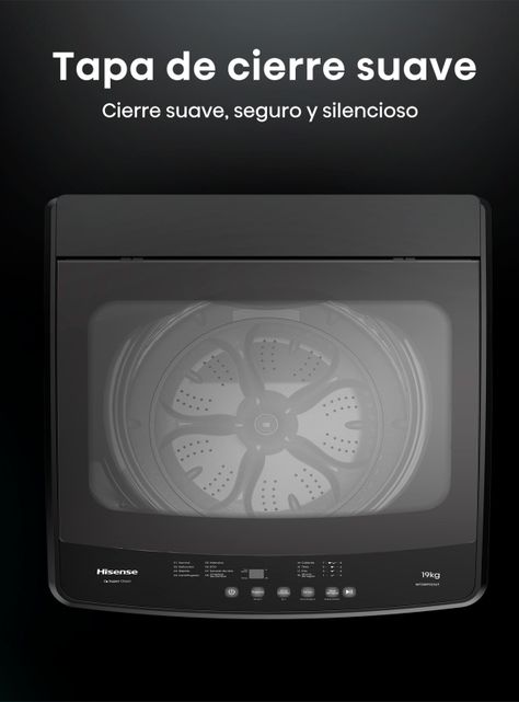 Lavadora Carga Superior 19 Kg WT3W1923UT-5