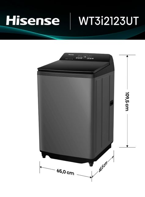 Lavadora Carga Superior 21 Kg WT3I2123UT-1