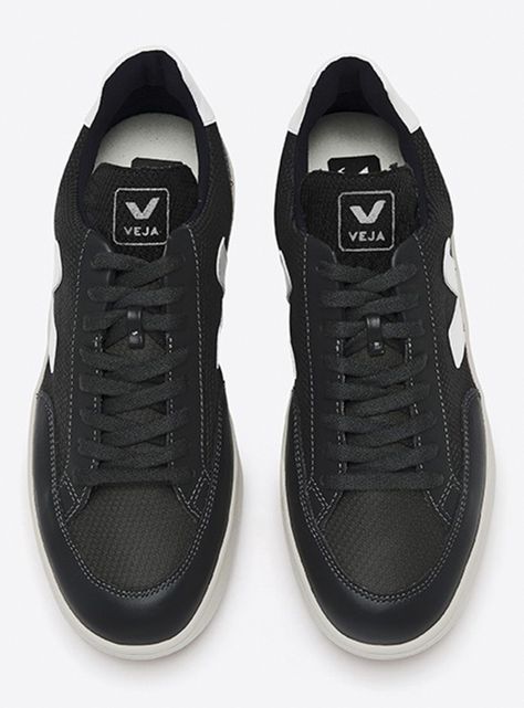 Zapatilla Urbana Veja Mujer V-12 Negro-2