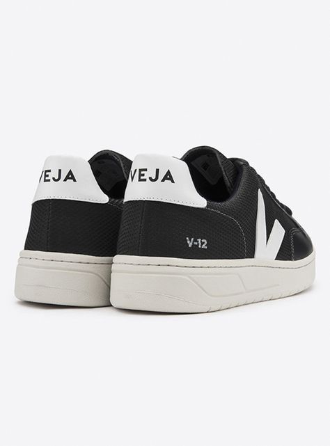 Zapatilla Urbana Veja Mujer V-12 Negro-3