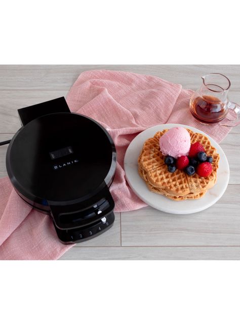 Máquina Waffle Corazón BWC078 Negro-3