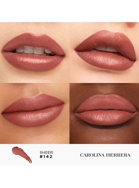 Fabulous Kiss Lipstick Sheer Carolina Herrera 142 Nude Touch 3.5g-1