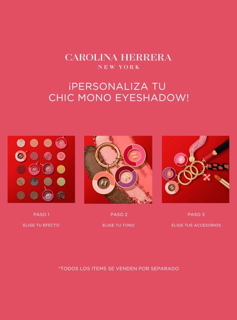 Chic Mono Eyeshadow Matte Carolina Herrera 10 Berry 2 g-4