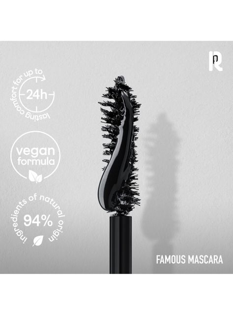 Famous Mascara Black Travel Size Máscara de pestañas Rabanne-1