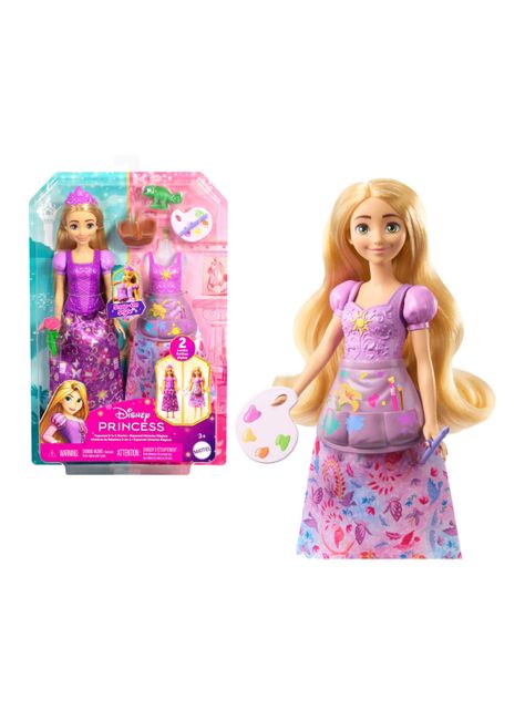 Set de Juego Rapunzel Cambio de Vestido-4