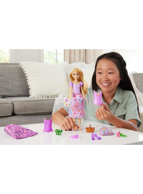Set de Juego Rapunzel Cambio de Vestido-5