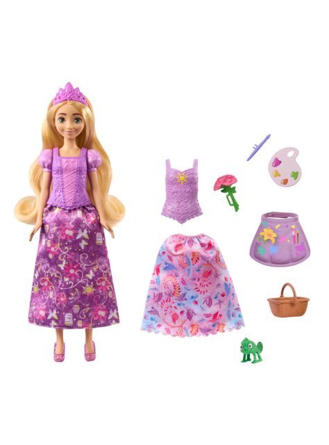 Set de Juego Rapunzel Cambio de Vestido-3