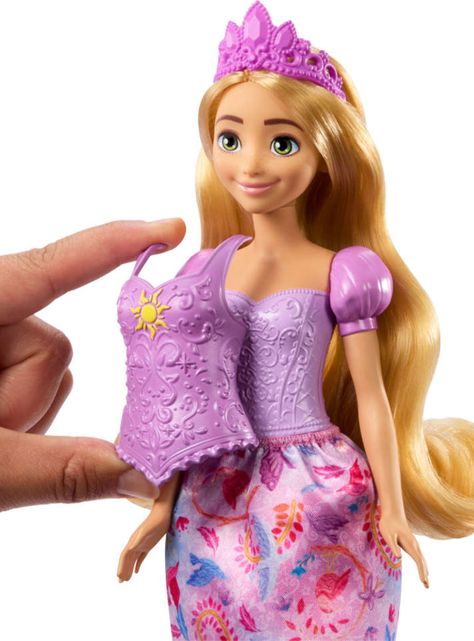 Set de Juego Rapunzel Cambio de Vestido-2