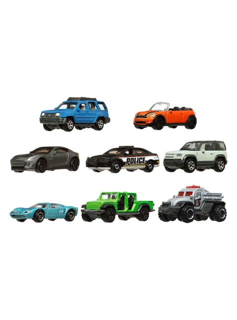 Vehículo de Juguete Auto Básico Paquete de 8-3