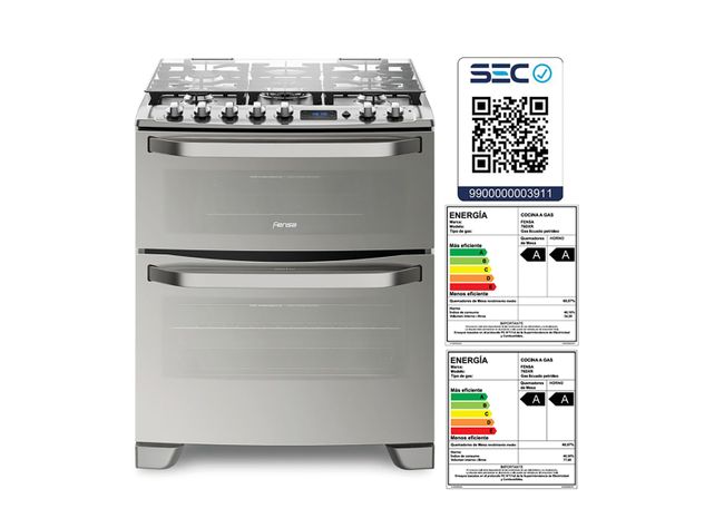 Cocina a Gas Fensa 76 DXR 5 Quemadores-4