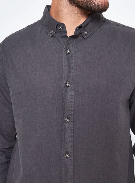 Camisa Clásica Mostaza-2