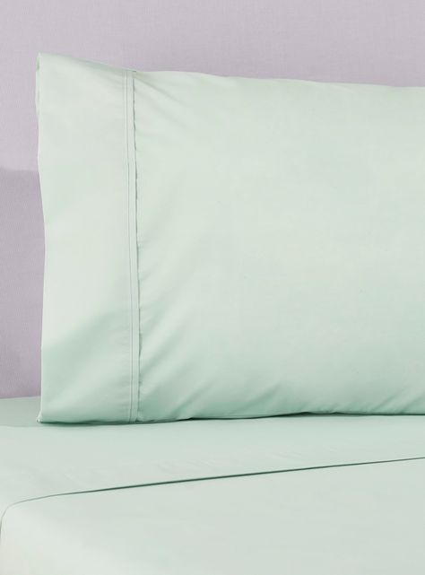 Sábana Lisa Verde Pastel 220 Hilos Super King-0