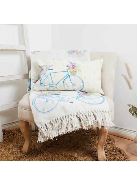 Manta Pet Bicicleta Crudo 170 x 130 cm-2
