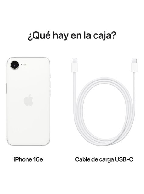 iPhone 16e 256GB 6.1" Blanco Liberado-4
